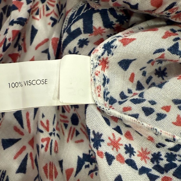 Poupette St. Barth Nola Mini Dress Size Small Pink White Navy - Picture 7 of 15